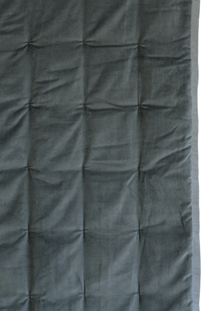 Bianca Lorenne Riga Charcoal Comforter | Luxury Velvet Comforter NZ image 3